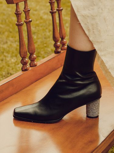 Starry Ankle Boots_Black - ENLUNIQ - Modalova