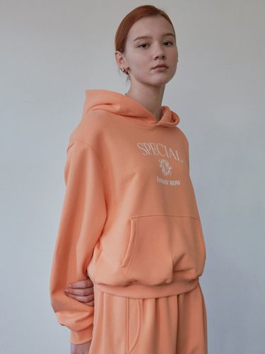 Lossy Special Symbol Hoodie_Orange - LOSSYROW - Modalova