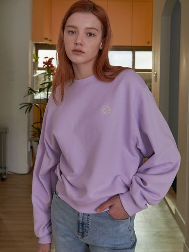 Lossy Symbol Logo Sweatshirt_Purple - LOSSYROW - Modalova