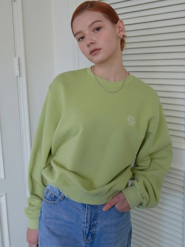 Lossy Symbol Logo Sweatshirt_Olive - LOSSYROW - Modalova