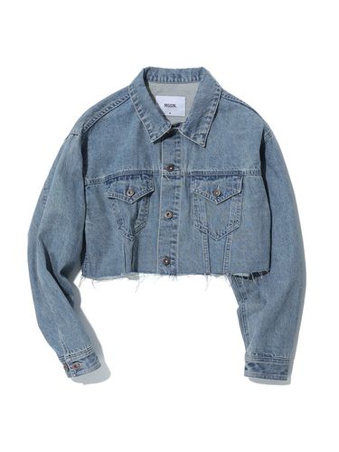 Trucker 5162 Cropped Denim Jacket - MAGOODGAN - Modalova