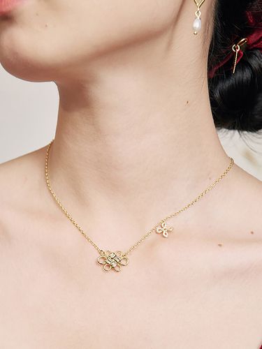 Simple Chinese Knot Pendant Necklace - Les Bijoux Philosophy - Modalova