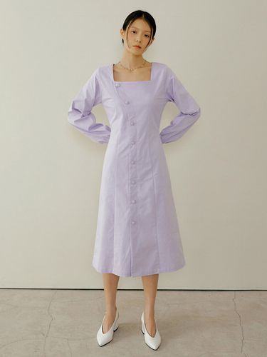 Pod Wave Button Dress_Lavender - REORG - Modalova