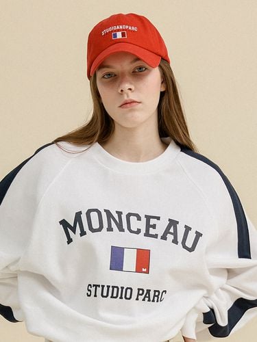 France Logo Ball Cap_Red - Studio & Parc - Modalova