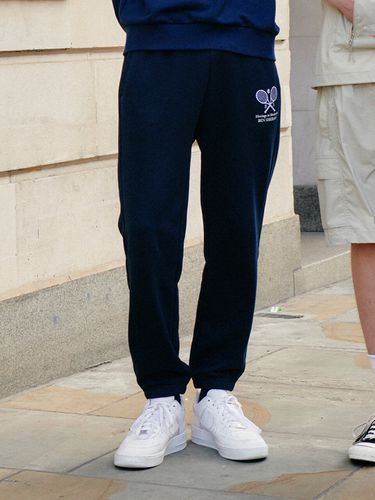 Men Tennis Sweatpants - Navy - bensherman - Modalova