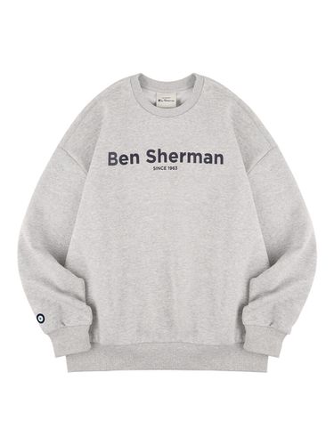 Men Letter Print Sweatshirt - bensherman - Modalova