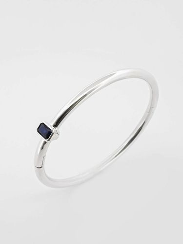 Shiny Lid Bangle Blue - Silver - Invisible collage - Modalova