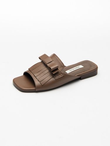 May Slide Slippers_Camel Brown - SEONG YUN JOO - Modalova