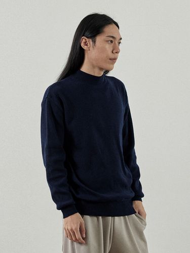 Cash Half Turtle Neck Knit Sweater _ - Analogmood - Modalova