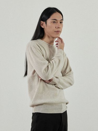 Cash Semi Round Knit Sweater - Analogmood - Modalova