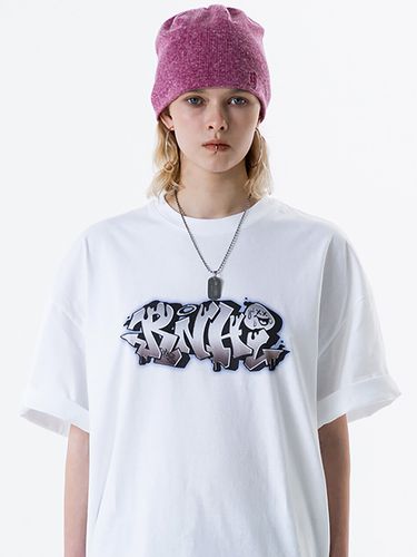 RNHI Graffiti H/S T-shirt _White - runningHIGH - Modalova