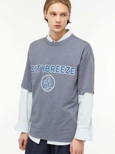 Logo Pigment Short Sleeve T-shirt [] - CITYBREEZE - Modalova