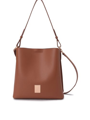 Mellia Bucket Shoulder Bag 24_Caramel Cafe - COURONNE - Modalova