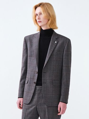 Classic Fit Wool Check Suit Jacket () - STCO - Modalova