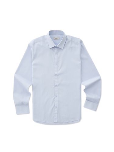 Slim Fit Modal Shirt (Blue) - STCO - Modalova