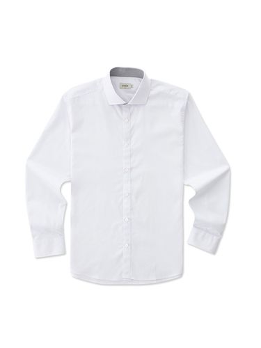 Slim Fit Modal Shirt (White) - STCO - Modalova