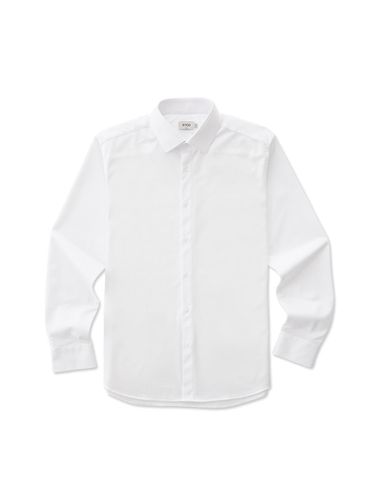 Slim Fit Tricot Shirt (White) - STCO - Modalova