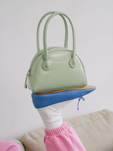 Delin Mini Tote Bag_Mint - ELEGANCE PARIS - Modalova