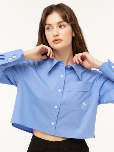 Wrinkle Free Cropped Length Shirt _ - CITYBREEZE - Modalova