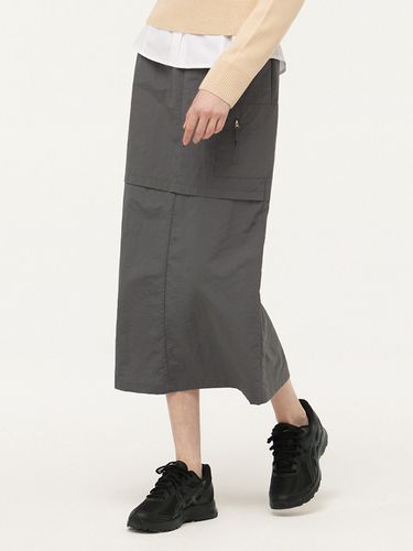 Cargo Banding Skirt _ Charcoal - CITYBREEZE - Modalova