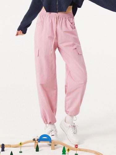 Two Way Cargo Banding Pants _ Pink - CITYBREEZE - Modalova