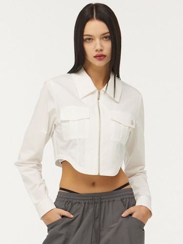 Out Pocket Zip Up Shirt - CITYBREEZE - Modalova