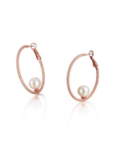 Jenny Pearl Earrings - TANI by MINETANI - Modalova