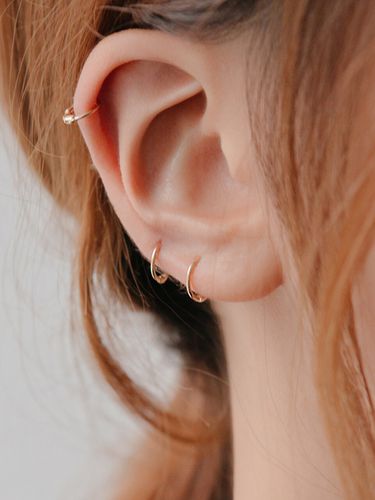 Daily Onetouch Ring Earrings #ER01_ - LUNNE - Modalova