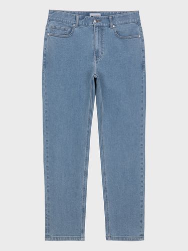 Loose Tapered Cropped Denim Pants [] - MIND BRIDGE women - Modalova