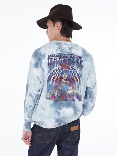 Relaxed Sphinx Tie-Dye Sweatshirt () - Wrangler - Modalova