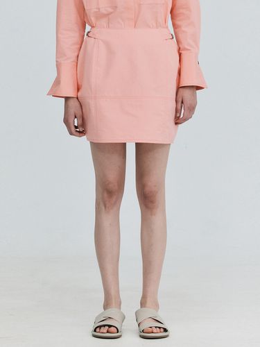 Cotton Mini Skirt _ Pink - WNDERKAMMER - Modalova