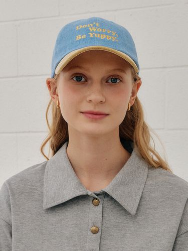 Two Tone Ball Cap_Blue - YUPPE - Modalova