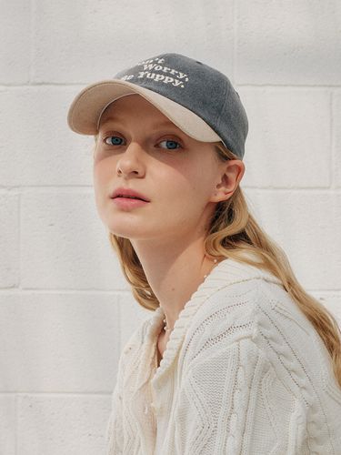 Two Tone Ball Cap_Gray - YUPPE - Modalova