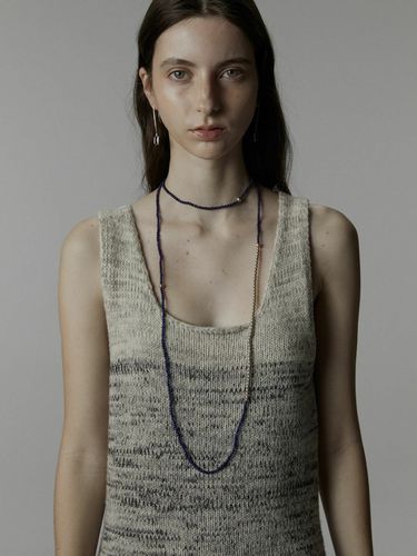 Long Blue Necklace - Invisible collage - Modalova