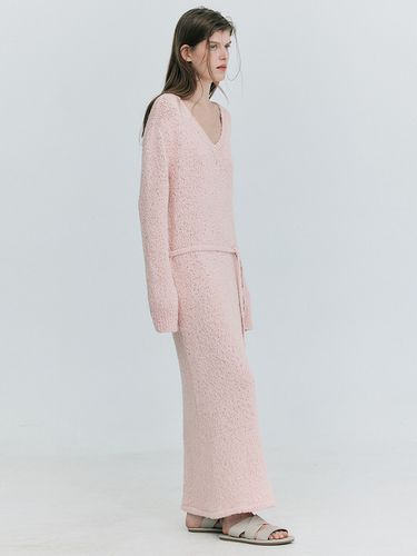 Minimal Maxi Dress _ Light Pink - WNDERKAMMER - Modalova