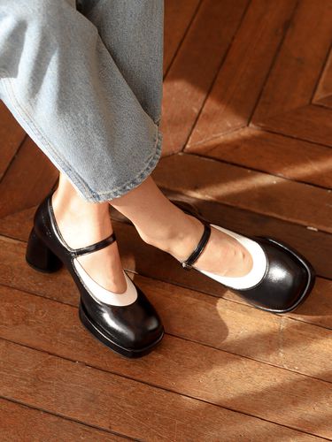 Combi Maryjane Heel_Black - MOL:pin - Modalova