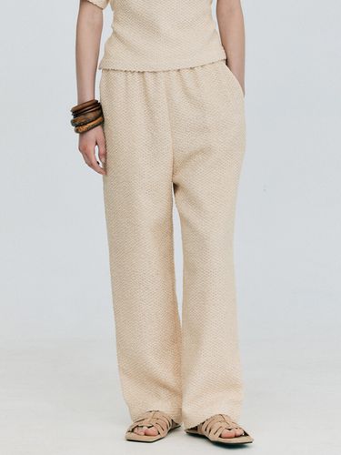 Easy Wide Pants _ Yellow - WNDERKAMMER - Modalova