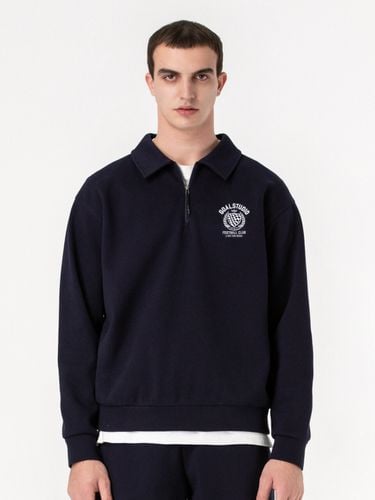 FC Jersey Collar Half Zip-up Pullover [] - GOALSTUDIO - Modalova