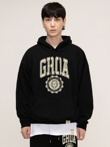 GROA Logo Classic Heart Hoodie - 4colors - GRAVER - Modalova