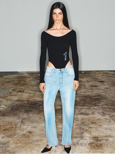 Blue Shaded Jeans_Blue - OPEN YY - Modalova