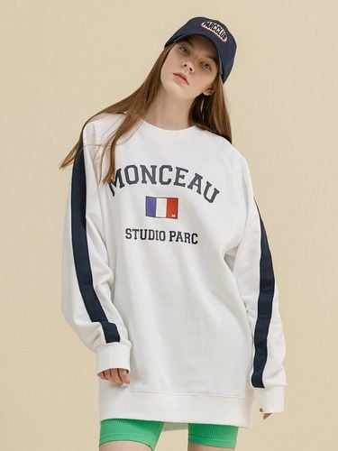 Monceau Raglan Sweatshirt (White) - Studio & Parc - Modalova