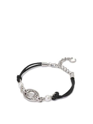 Twist C Silk Bracelet_Black - COURONNE - Modalova