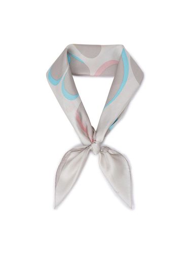 Entree Square Scarf_Cappuccino Cream - COURONNE - Modalova