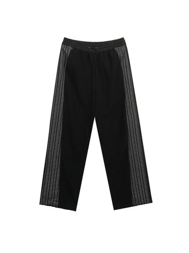 Fleece Track Pants In Black - Matin Kim - Modalova