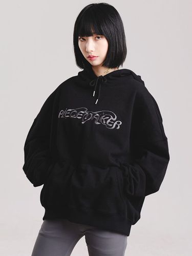 Ethnic Logo Hoodie _ Black - PIECEMAKER - Modalova