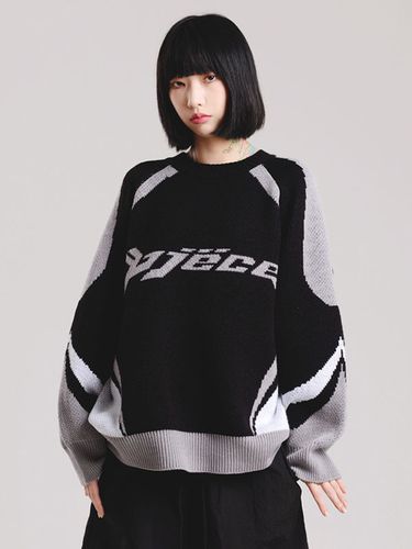 Piece Racing Sweater _ Black - PIECEMAKER - Modalova