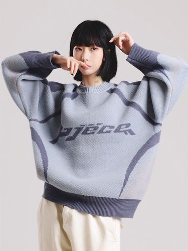 Piece Racing Sweater _ Grey - PIECEMAKER - Modalova