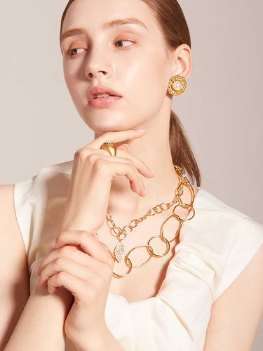 Kate Single Statement Necklace - TANI by MINETANI - Modalova