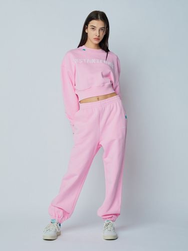 Standard Sweat Pants_Pink - INSTANTFUNK - Modalova