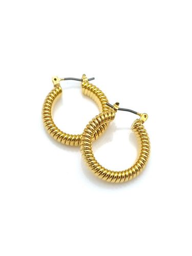 Mia Hoop Earring - TANI by MINETANI - Modalova